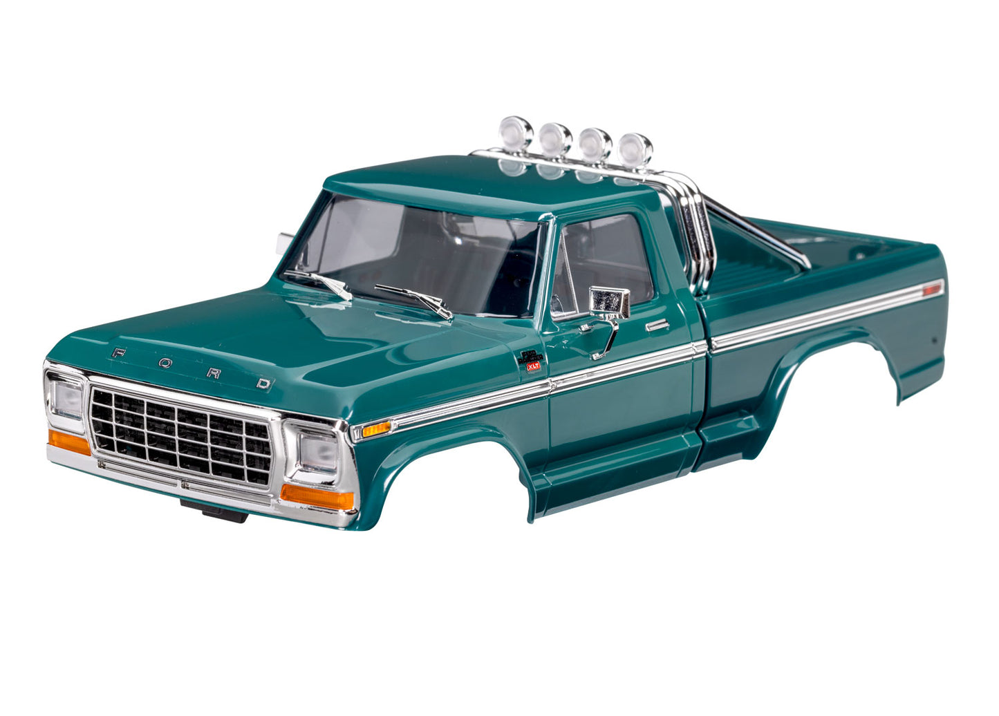 Traxxas TRX-4M 1979 Ford F-150 Truck Complete Pre-Painted Body Set (GREEN)