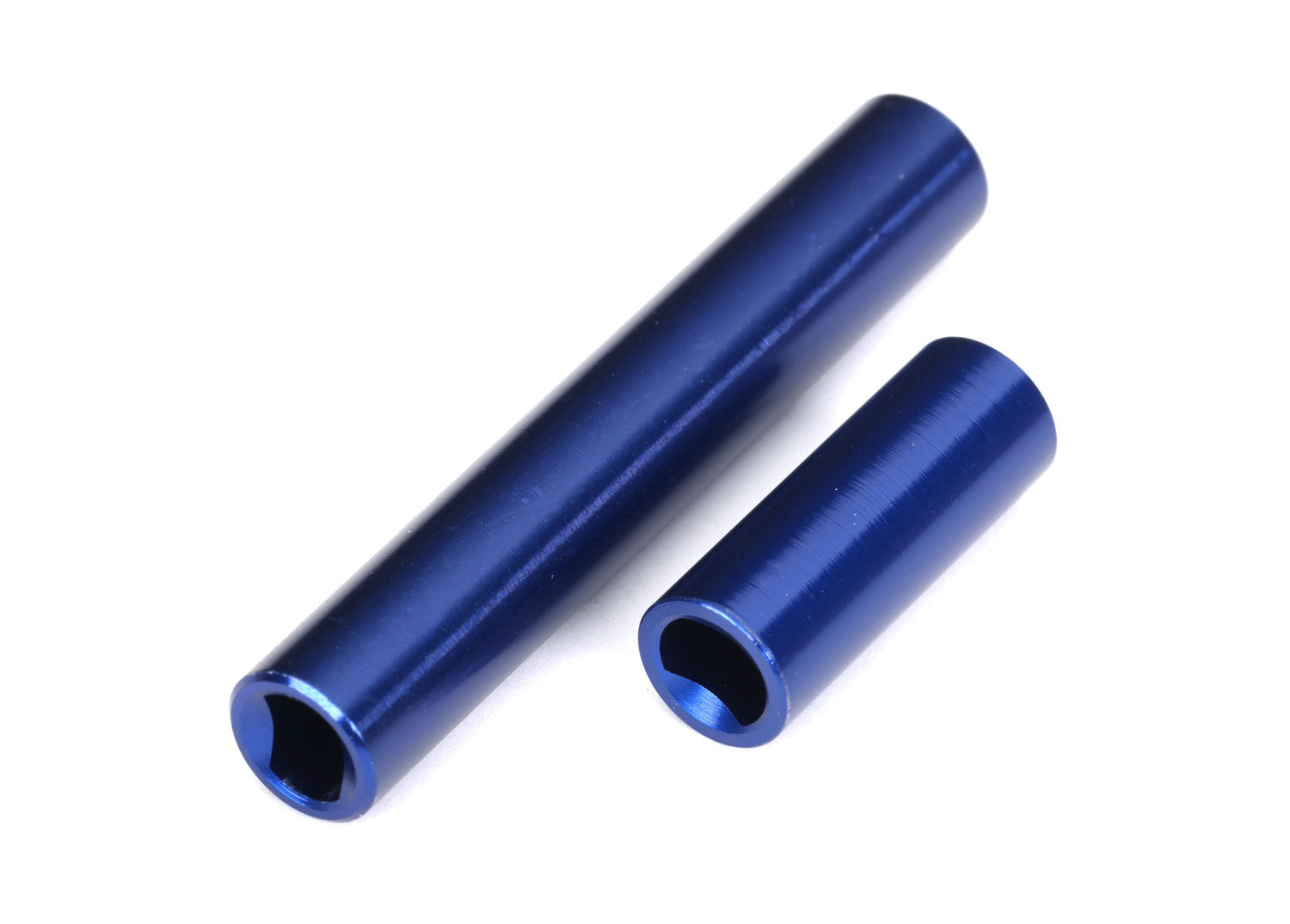 Traxxas TRX-4M Aluminum Center Driveshafts (Blue) (2)