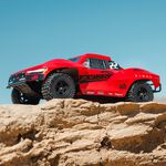 Arrma Fury 2WD MEGA 550 RTR Brushed 1/10 Off-Road Short Course Truck (Red) w/SLT2 2.4GHz Radio, Battery & Charger