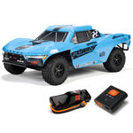 Arrma Fury 2WD MEGA 550 RTR Brushed 1/10 Off-Road Short Course Truck (Blue) w/SLT2 2.4GHz Radio, Battery & Charger