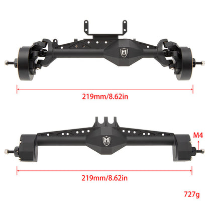 MEUS Racing Isokinetic 3-Section CVDs Portal Front Rear Axles for 1/10 Axial Capra 1.9 UTB DIY SCX10 SCX10 II