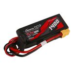 Gens Ace G-Tech Smart 3S LiPo Battery 60C (11.1V/1400mAh) w/XT60 Connector