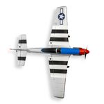 HobbyZone P-51D Mustang Micro RTF Basic Electric Airplane (450mm) w/SAFE Technology