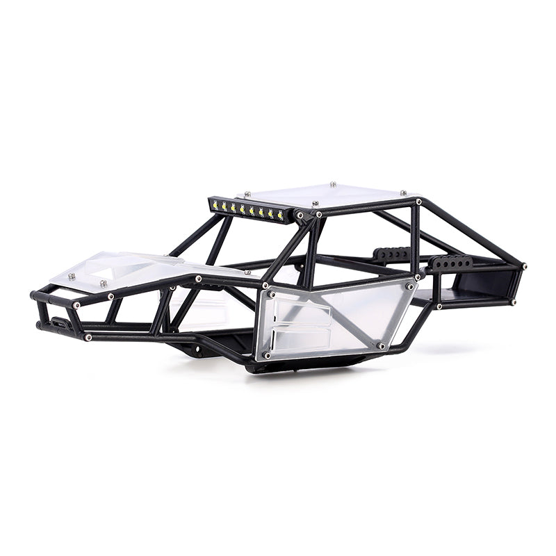 INJORA Rock Tarantula Nylon Buggy Body Chassis Kit for 1/18 TRX4M - Clear