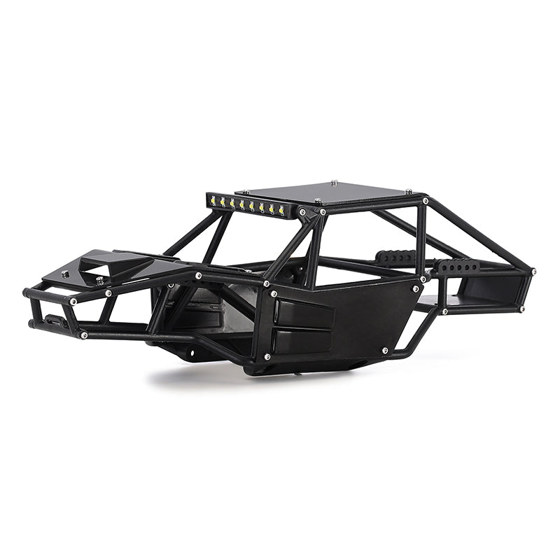 INJORA Rock Tarantula Nylon Buggy Body Chassis Kit for 1/18 TRX4M - Black