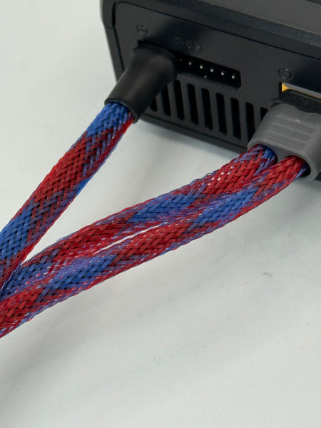 Silver Horse RC - Quick Draw 2mm Bullet Battery Charging Cable (Black/Red)
