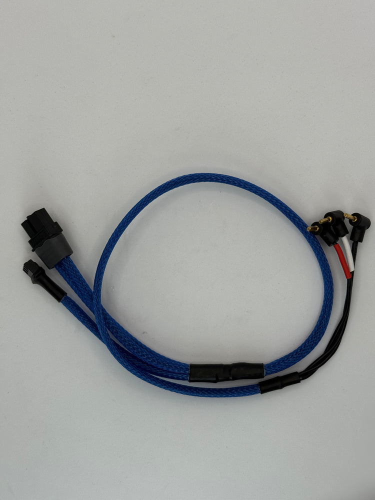 Silver Horse RC - Quick Draw 2mm Bullet Battery Charging Cable Blue