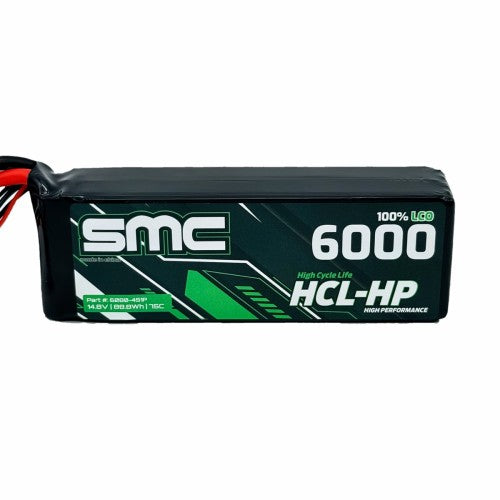 SMC Racing HCL-HP 14.8V-6000mAh-80C Flight Pack (EC5/IC5)