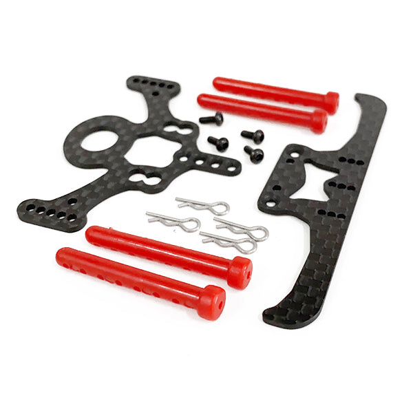 Nexx Racing Lexan Pancar Body Mount – Damper PLate