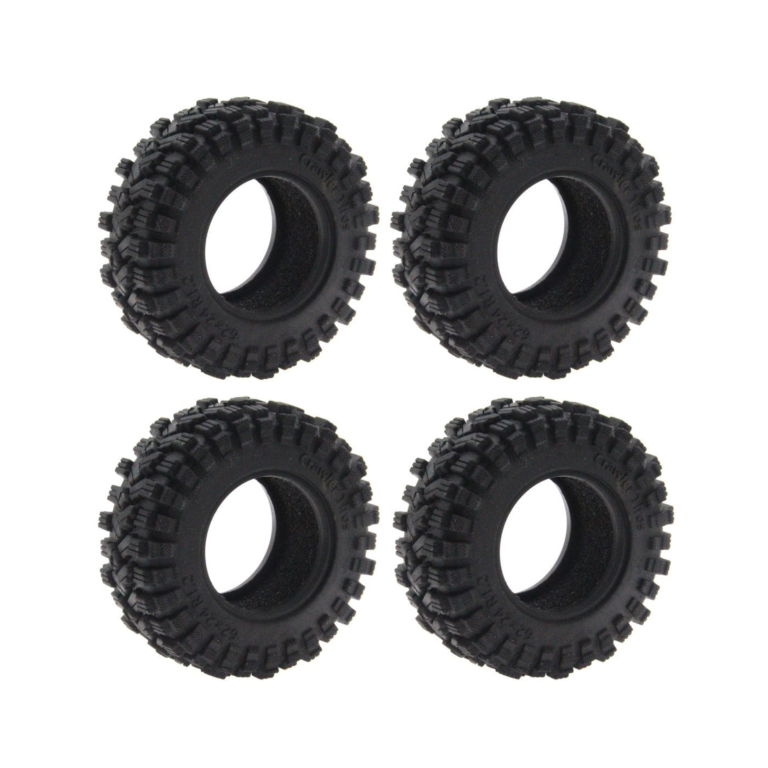 1.2" Tires for 1/24 & 1/18 Rock Crawler TYPE B