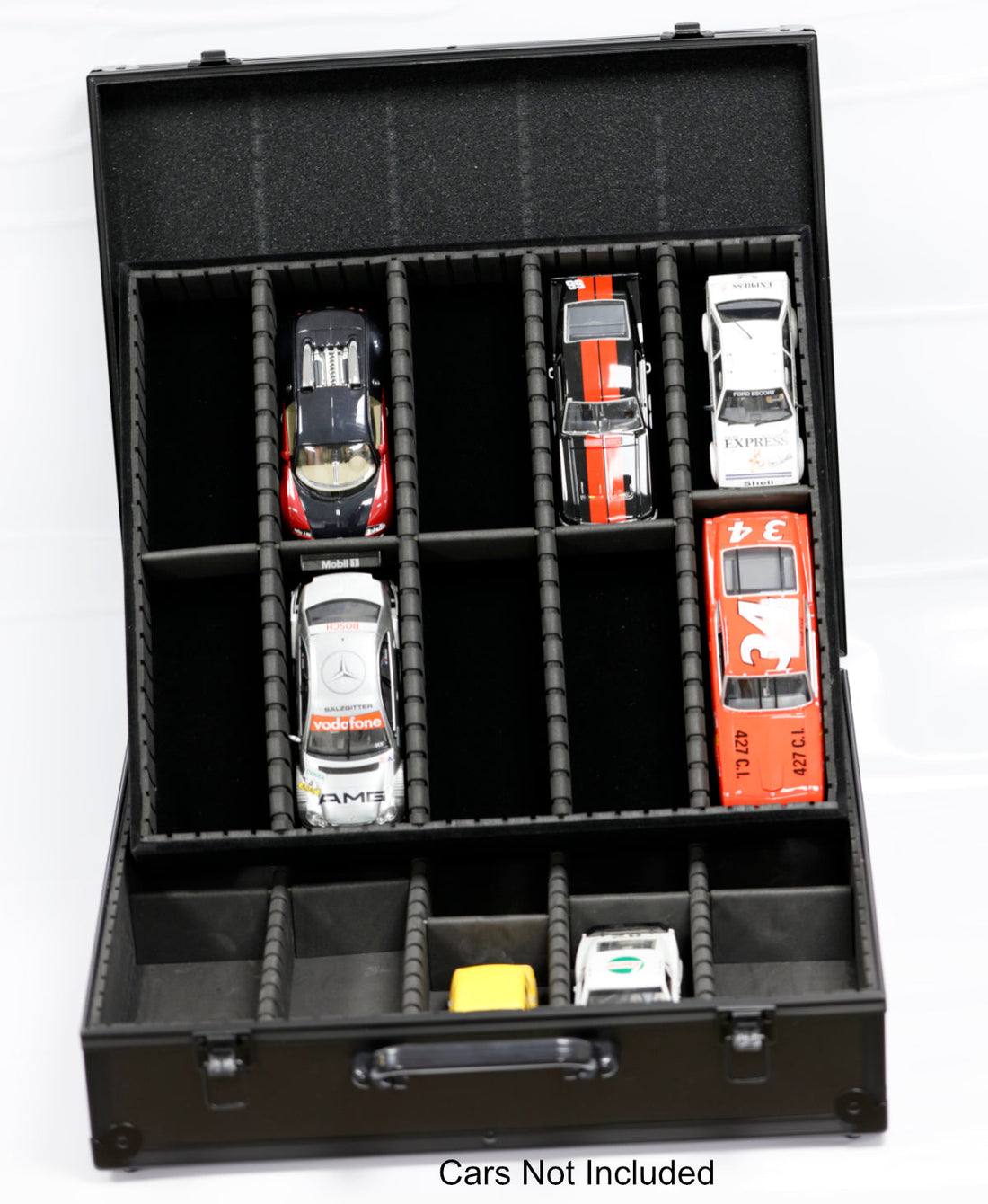 PowerHobby Kyosho Mini-Z 1/28 Car Pit Box Metal Carrying Case