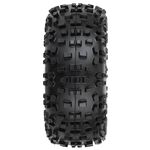 Pro-Line Badlands 2.8" Pre-Mounted w/Raid Electric Rear Wheels (Black) (2) (M2) w/12mm Removable Hex