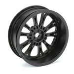 Pro-Line Pomona Drag Spec 2.2" Front Drag Racing Wheels (2) w/12mm Hex (Black)