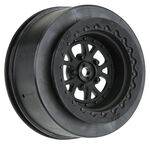 Pro-Line Pomona Drag Spec Rear Drag Racing Wheels (2) w/12mm Hex (Black)