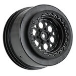 Pro-Line Showtime+ Wide Drag Spec Rear Drag Racing Wheels (2) w/12mm Hex (Black)4.99