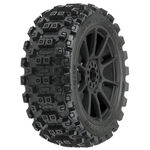 Pro-Line Badlands MX Pre-Mounted 1/8 Buggy Tires (Black) (2) (M2) w/Mach 10 Wheel