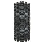 Pro-Line Badlands MX Pre-Mounted 1/8 Buggy Tires (Black) (2) (M2) w/Velocity V2 Wheel