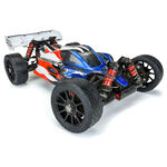 Pro-Line Avenger HP Belted Pre-Mounted 1/8 Buggy Tires (2) (Black) (S3) w/Mach 10 Wheel