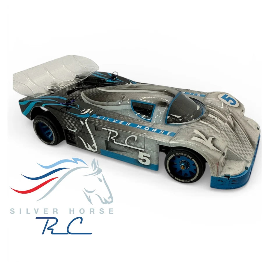 NEXX Racing Mini-Z RWD "JUD" EVO Front Threaded Side-Wall Carbon-Fiber Rims (0mm Offset) (Blue) (2) (Copy)