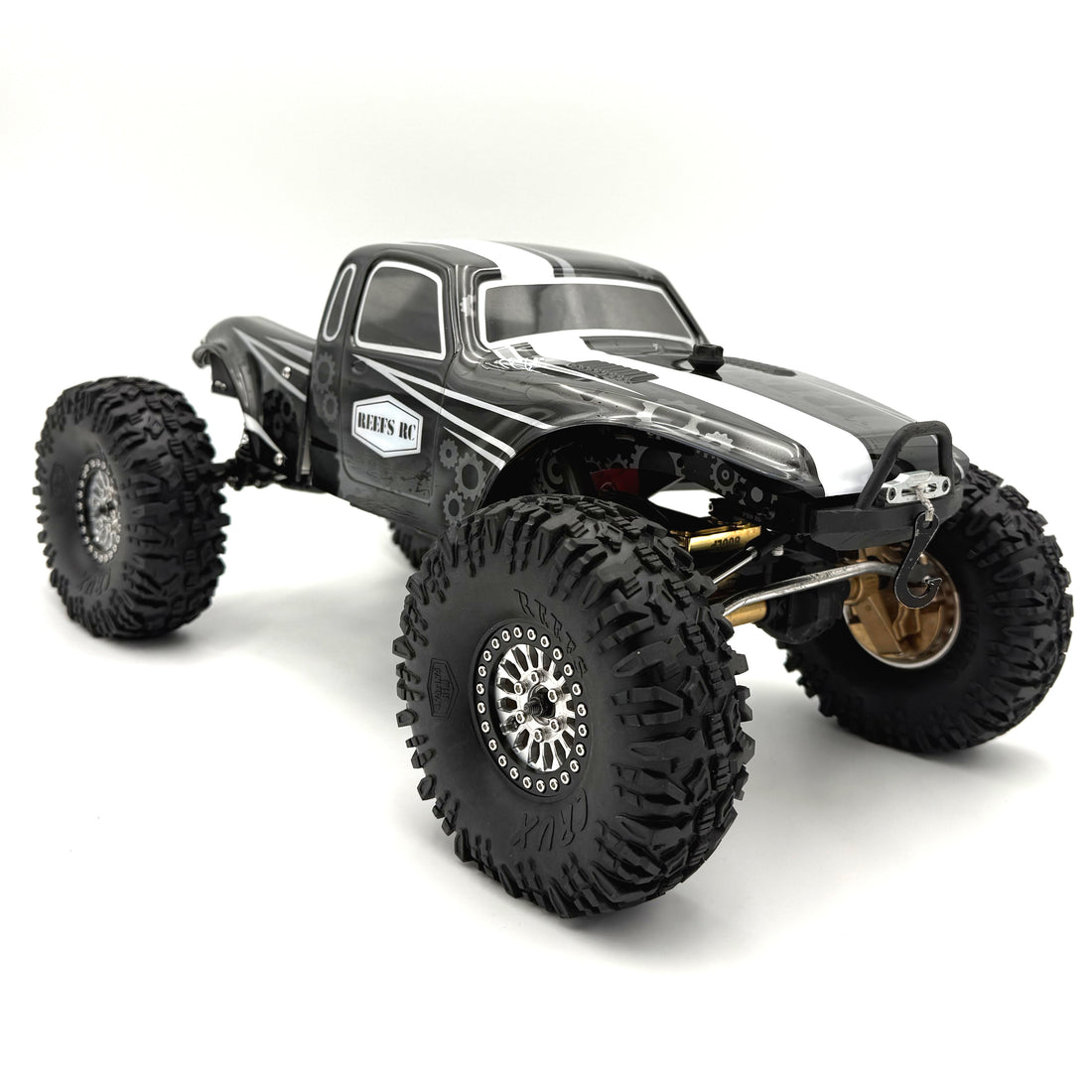 Reefs RC PLAGUE 1/10 Competition Rock Crawler Body (Clear) w/Rear Fenders