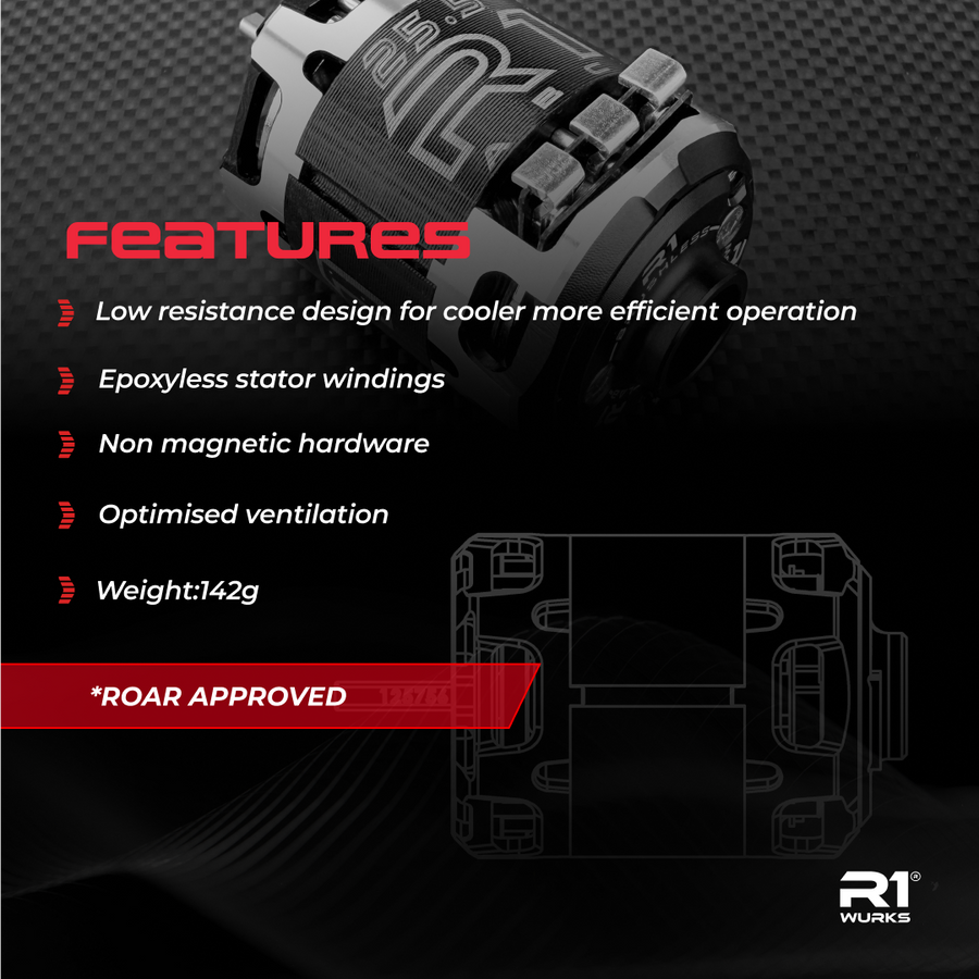 R1WURKS V30 25.5T Motor