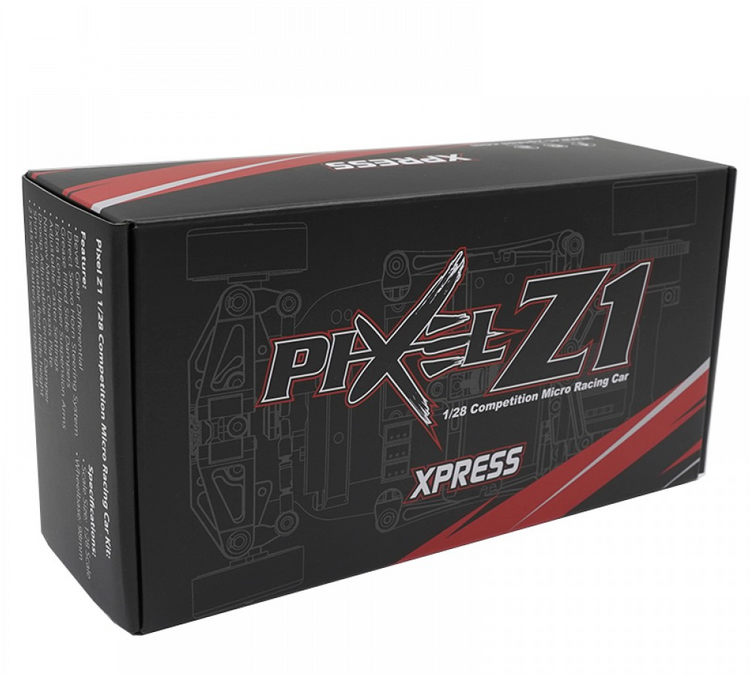 Xpress RC Pixel Z1 1/28 Competition Micro Racing Car Kit