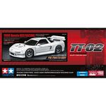 Tamiya 1998 Honda NSX Racing 1/10 4WD Electric Touring Car Kit (White) (TT-02) (Limited Edition) w/Pre-Painted Body