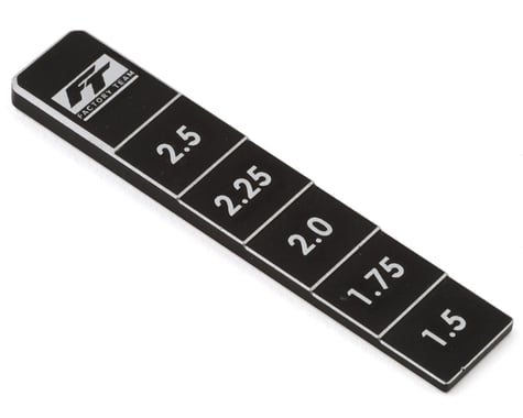 Team Associated Factory Team 1/28 Scale Ride Height Gauge (1.5-2.5mm)