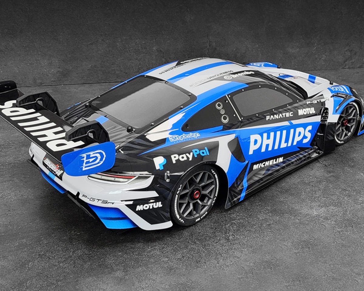 Bittydesign P-GT3R Pre-Cut 1/7 Supercar Body (Clear)