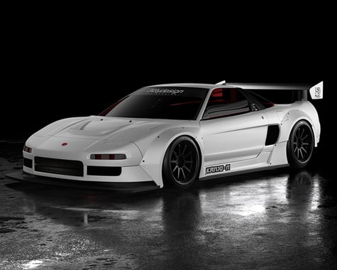 Bittydesign 1/28 KANJO-N Micro On-Road TC Polycarbonate Body (Clear) (98mm Wheelbase) (Copy)