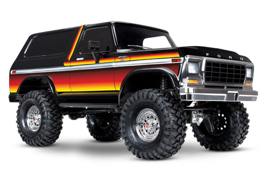 Traxxas TRX-4® 1/10 Trail Crawler Truck w/1979 Bronco Clipless Body (Sunset) w/TQi™ 2.4GHz Radio