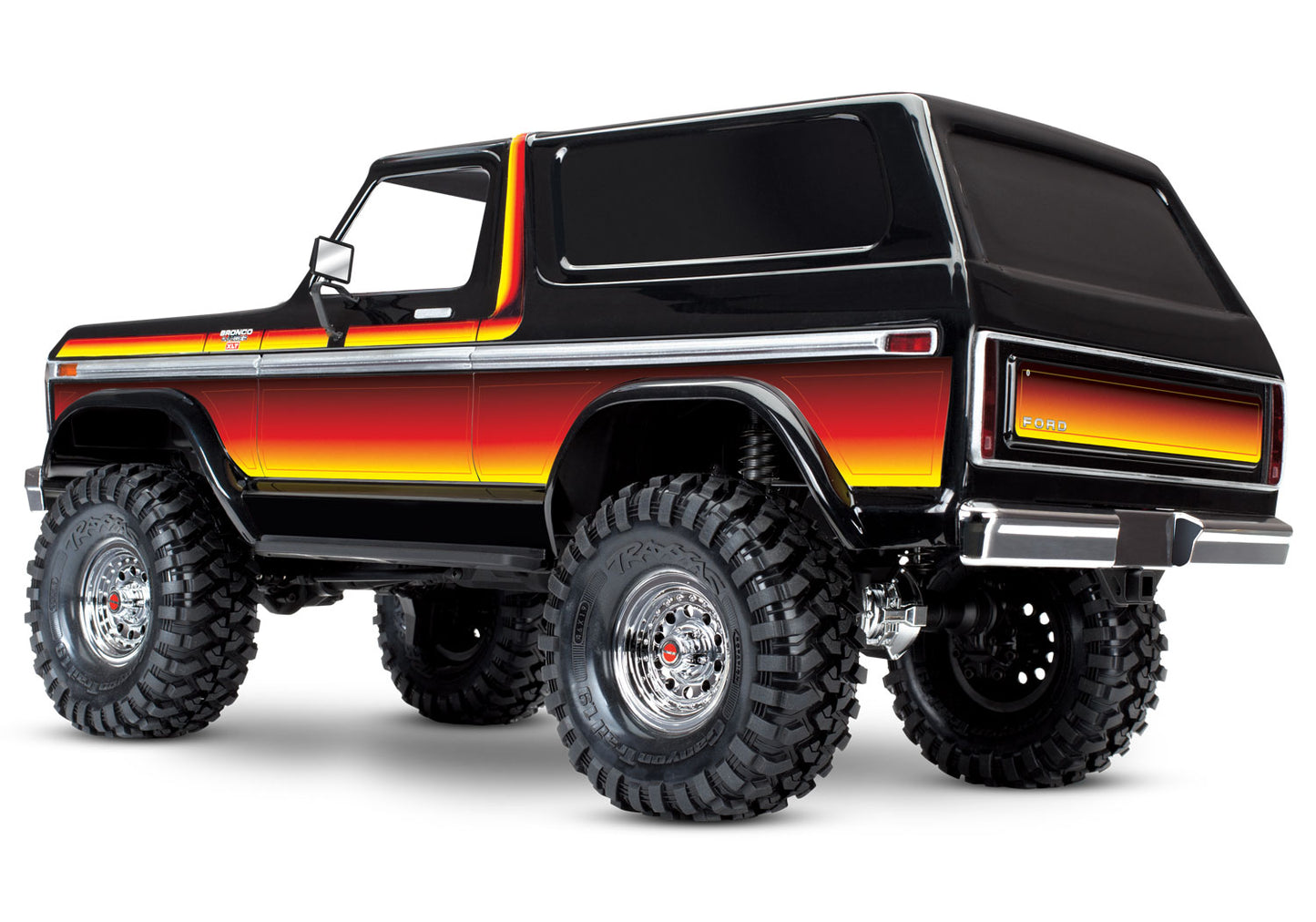 Traxxas TRX-4® 1/10 Trail Crawler Truck w/1979 Bronco Clipless Body (Sunset) w/TQi™ 2.4GHz Radio