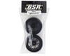 BSR Racing Drag Foam Tires (Black) (2) (45mm Wide) (35 Shore) w/12mm Hex