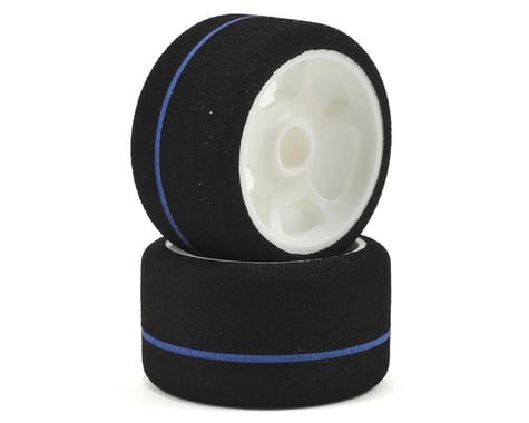CRC "Blue Stripe" 1/12 Spec Front Tires (2) (Blue)