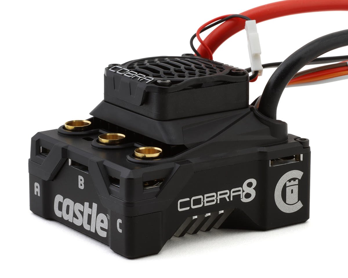 Castle Creations Cobra 8 6S 1/8 Scale Brushless Sensored ESC