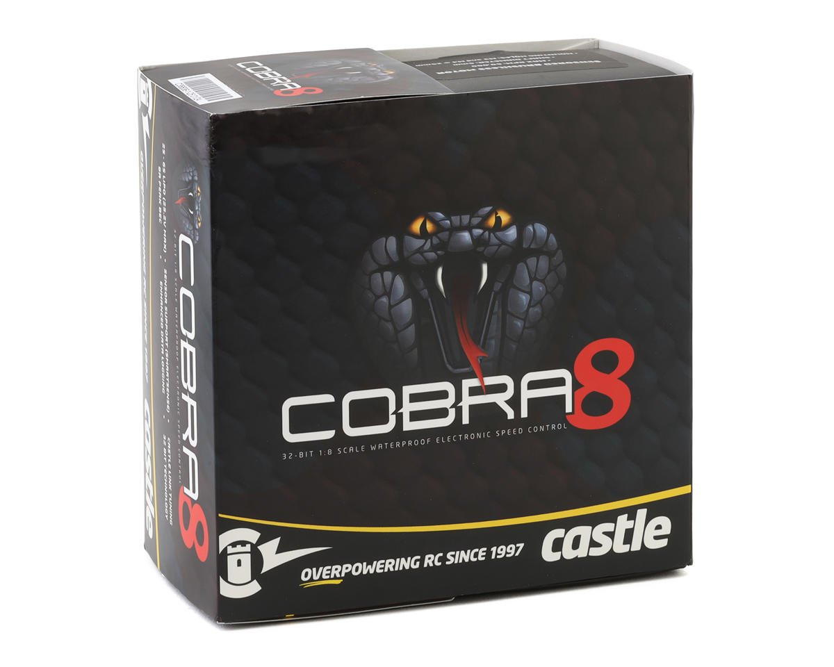 Castle Creations Cobra 8 6S 1/8 Scale Brushless Motor & ESC Combo (2650Kv) w/1512 Sensored Motor