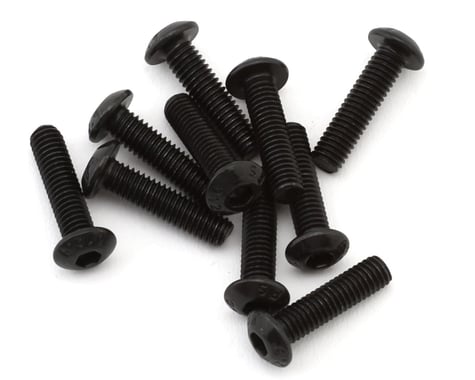 EcoPower 3mm "High Strength" Steel Button Head Screws (10) (3x12mm)