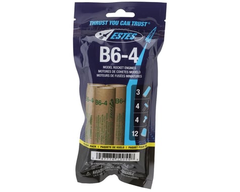 Estes B6-4 Engine Flight Pack (3)