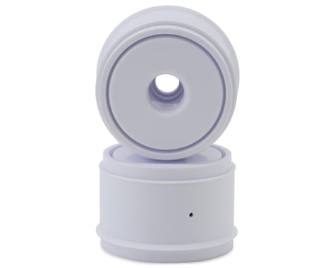 Exotek F1 Front Disk Wheels (White) (2) (Exotek F1 Tires Only)