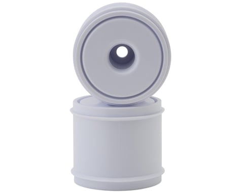 Exotek F1 Rear Disk Wheels (White) (2) (Exotek F1 Tires Only)