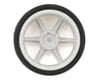Gravity RC USGT Pre-Mounted GT Rubber Tires w/6 Spoke Wheel (White) (4) w/12mm Hex