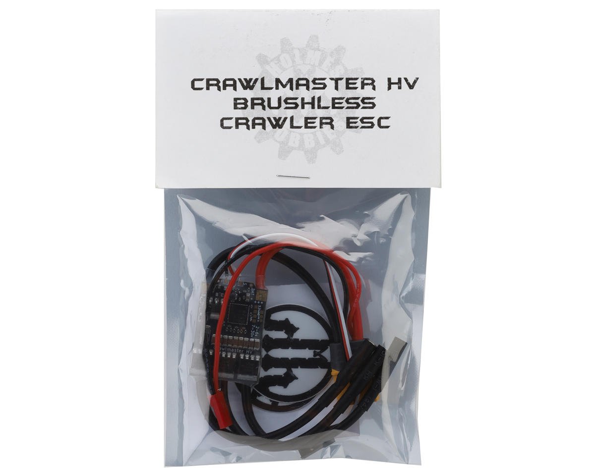 Holmes Hobbies CrawlMaster HV 1/10 Rock Crawler Sensorless Brushless ESC (2-6S)