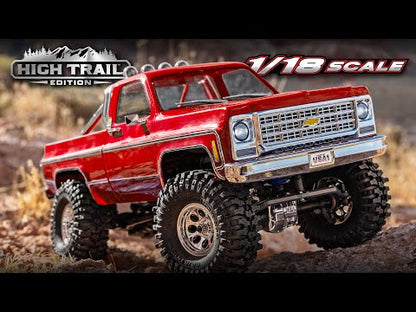 Traxxas TRX-4M 1/18 High Trail Edition Micro Rock Crawler w/Chevrolet K10 Body (Black) & TQ 2.4GHz Radio