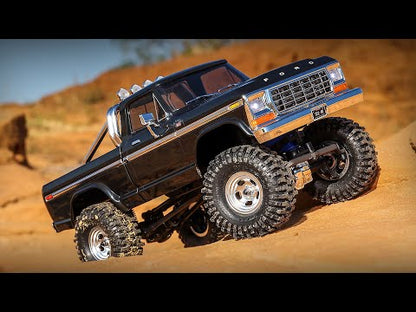 Traxxas TRX-4M 1/18 High Trail Edition Micro Rock Crawler w/Ford F-150 Body (Brown) & TQ 2.4GHz Radio