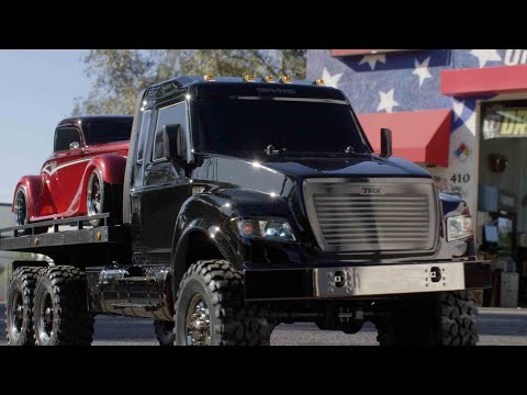 Traxxas TRX-6 1/10 6x6 Ultimate RC Hauler Flatbed Tow Truck w/TQi 2.4GHz Radio & Pro Scale Winch