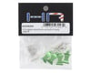 Hot Racing 1/10 Aluminum EZ Pulls w/Body Clips (Green) (4)