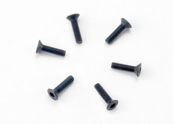 Traxxas Countersunk Machine Screws 2.5x10 mm (6)