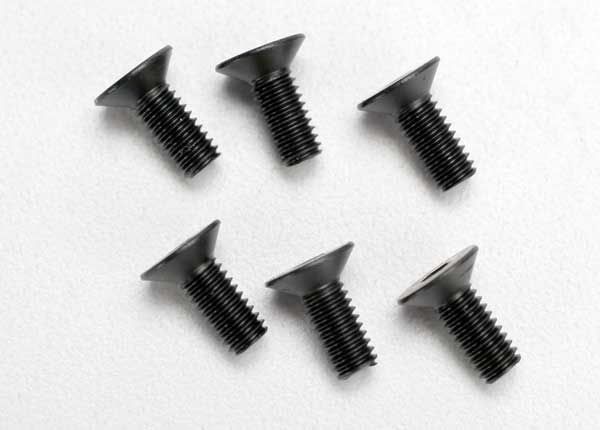 Traxxas Countersunk Machine Screws 4x10 mm (6)