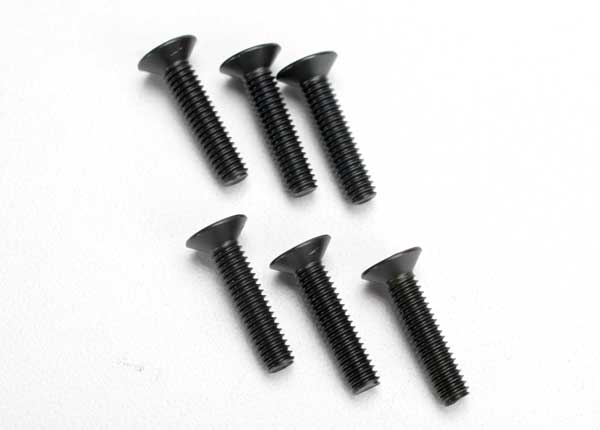 Traxxas Countersunk Machine Screws 4x18 mm (6)