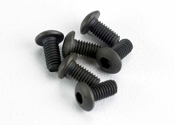 Traxxas Button-Head Machine Screws 3x6 mm (6)